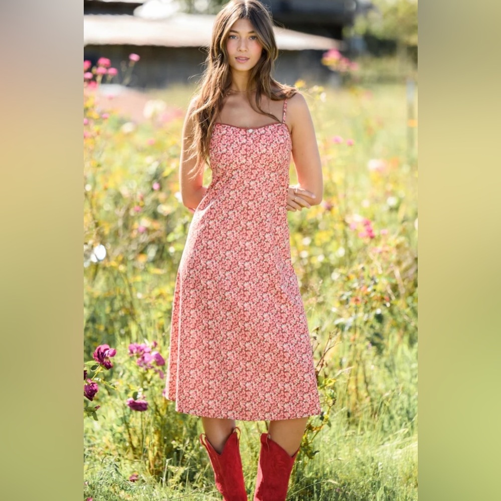 NWT Altar’d State Emerie Midi Dress XXSmall